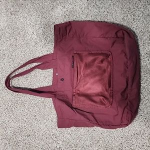 Lululemon soft tote bag